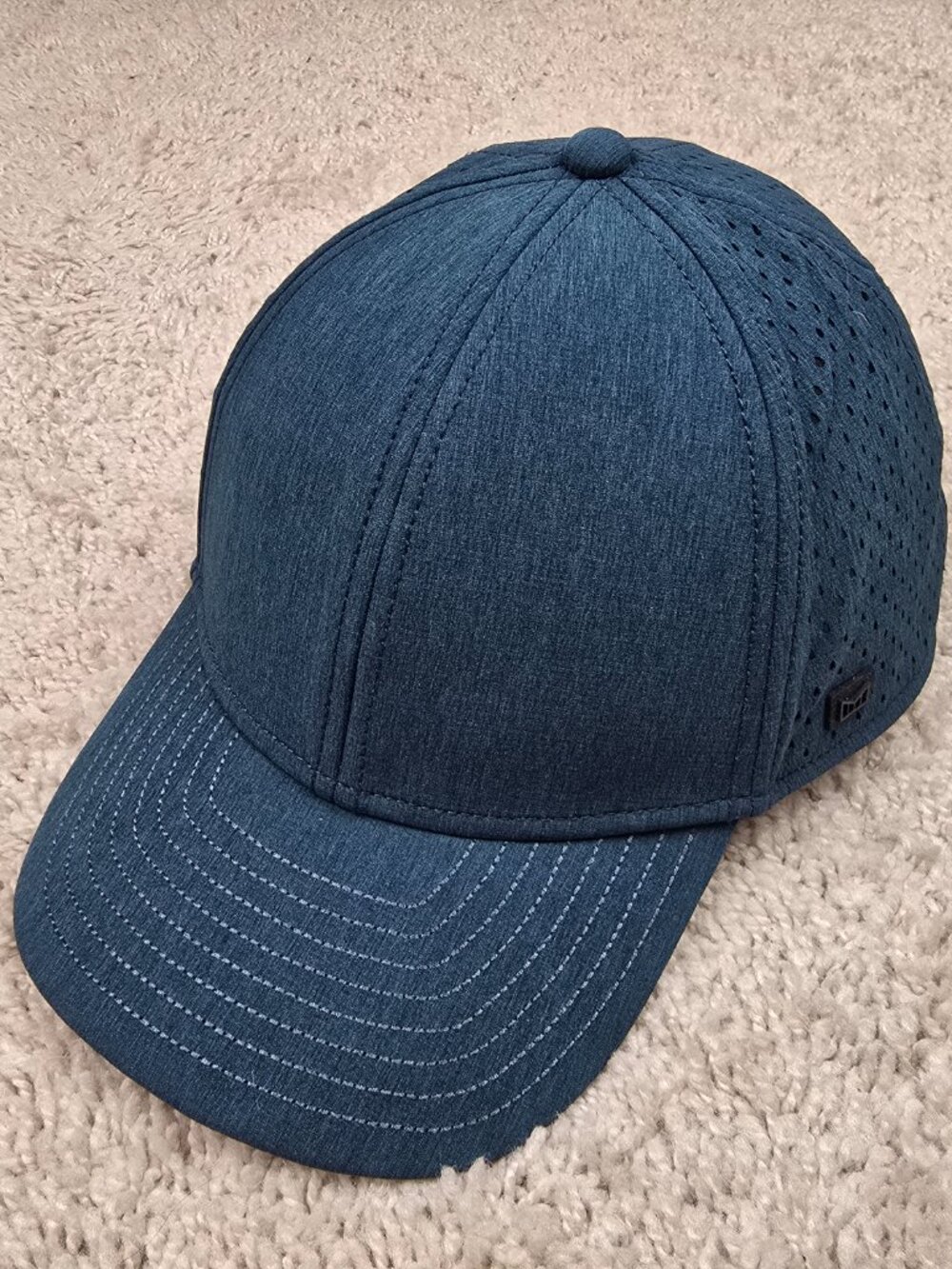 Melin A Game Hydro Hat - Denim Blue Adjustable Strap USA Urban Sport Casual - Picture 5 of 8